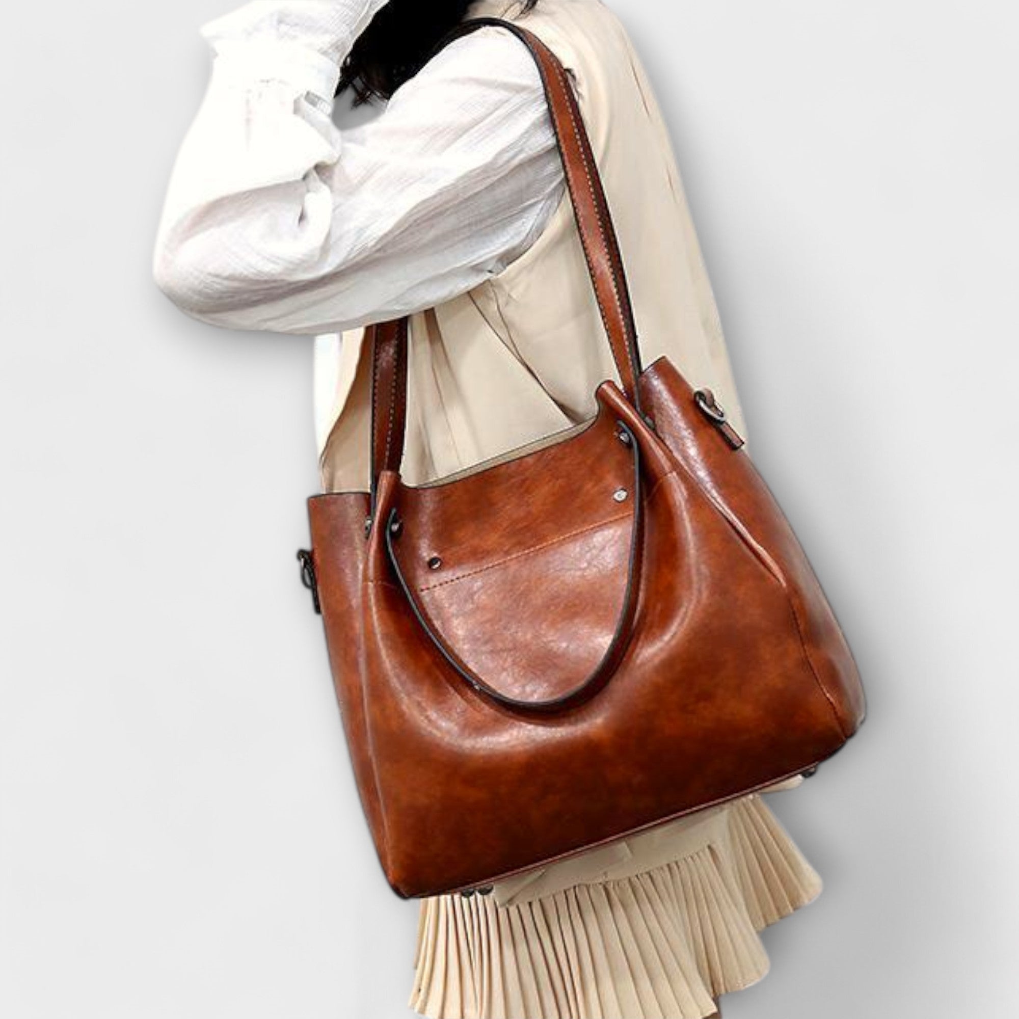 Olivia - 4-Piece Vintage Bag Set