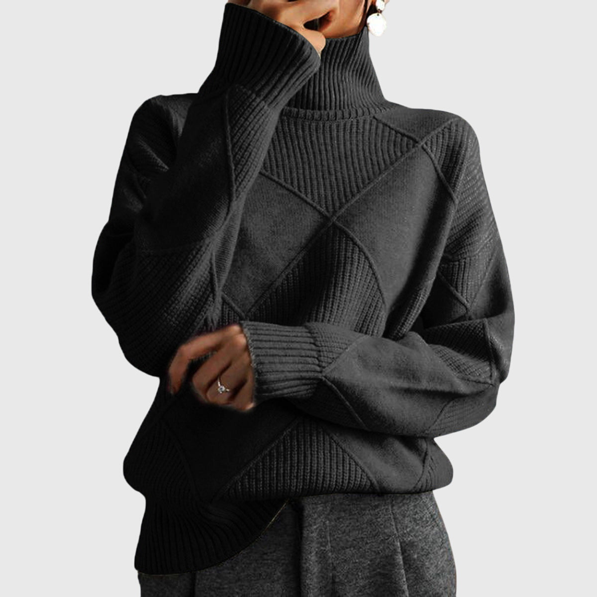 Angela - Turtleneck Sweater