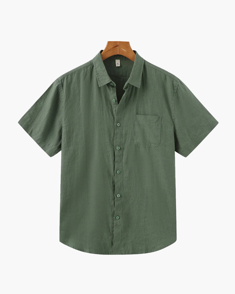 Cape Town Linen Shirt – Short Sleeve