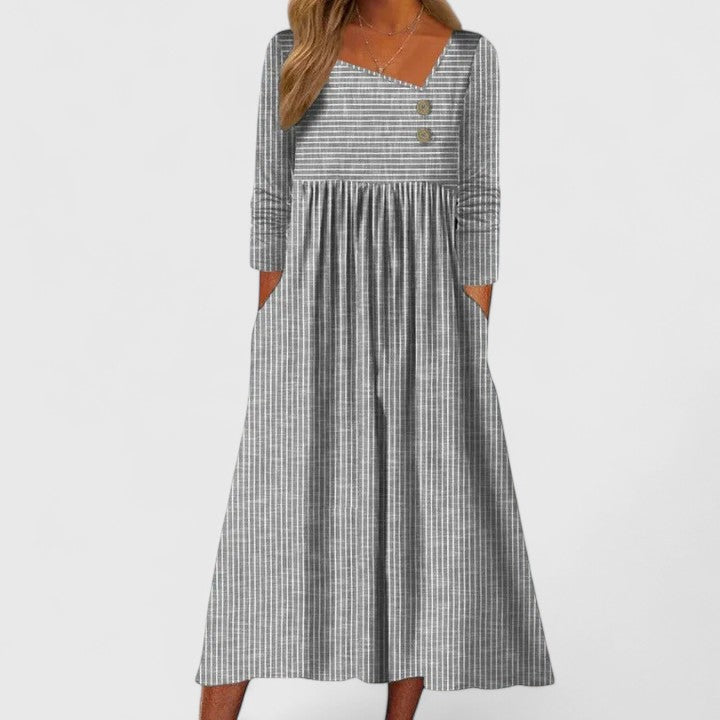 Cleomarie | Elegant Midi Dress