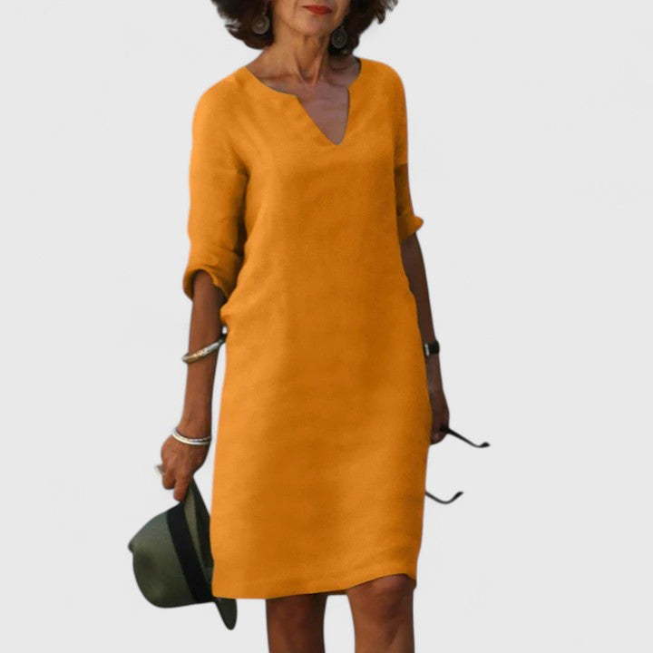 Taylor | Comfortable V-Neck Dress