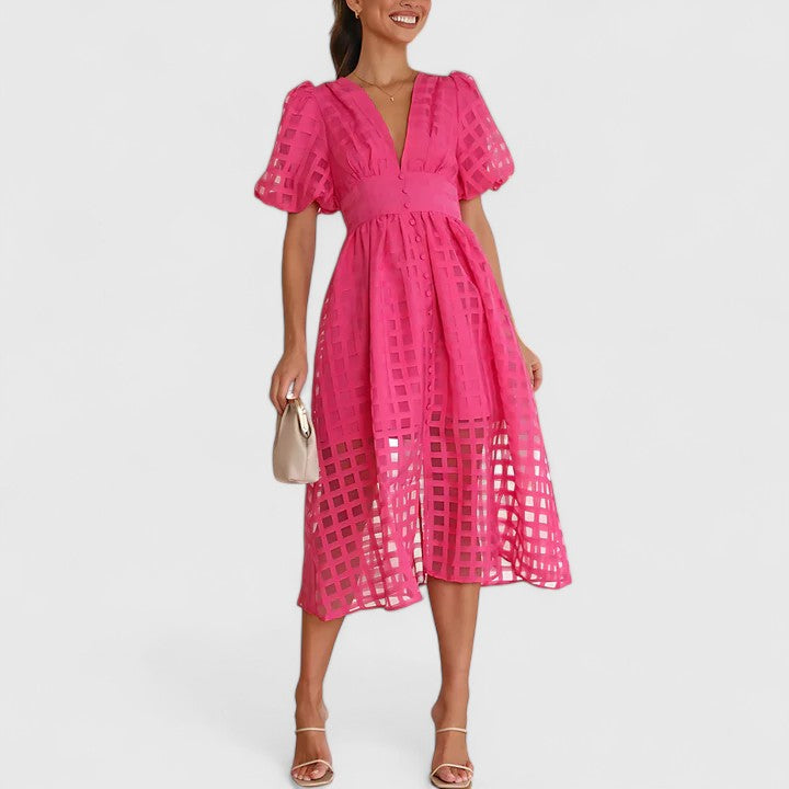 Elanqi | Elegant Midi Dress