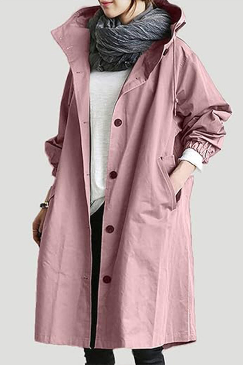 Barbara | Oversized Water-Resistant Windbreaker