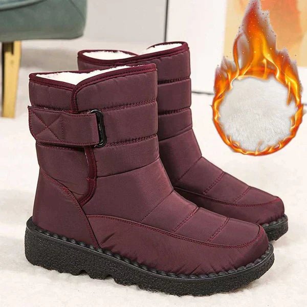 Scarlett | Women's Waterproof Boots Winter Snow Quilted Ankle