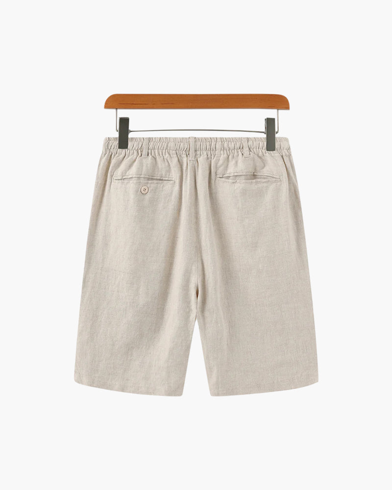 Casablanca Premium Linen Shorts - Lightweight, Breathable Comfort