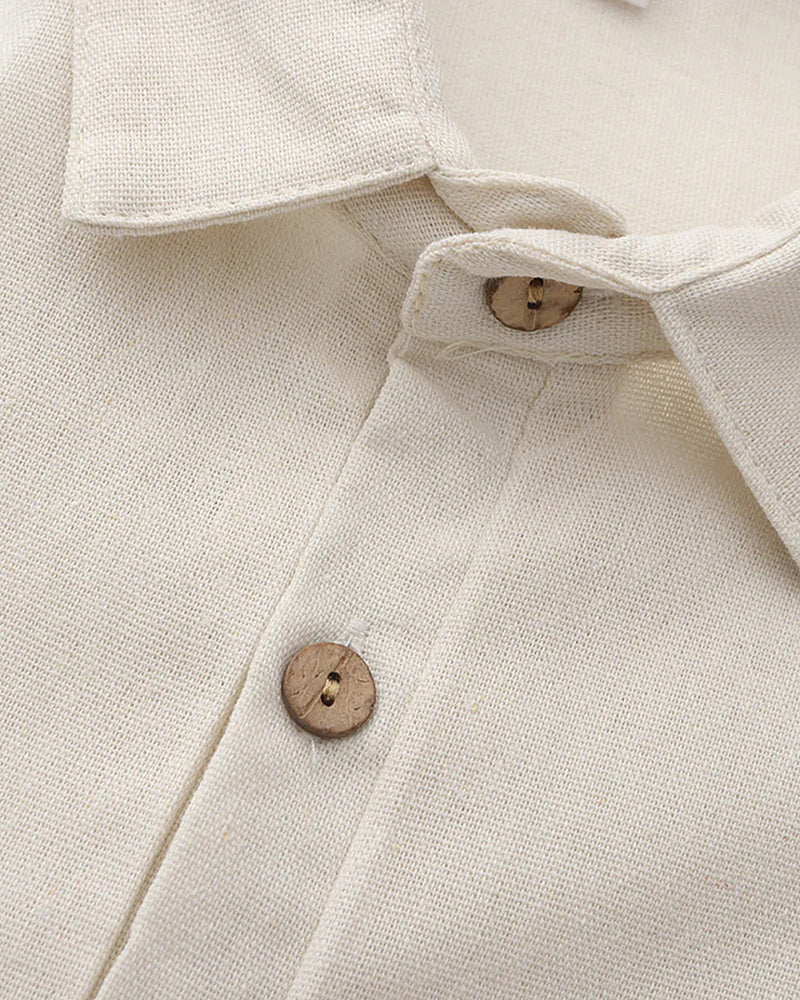 Casablanca Linen Polo Shirt – Crisp, Breathable Summer Essential