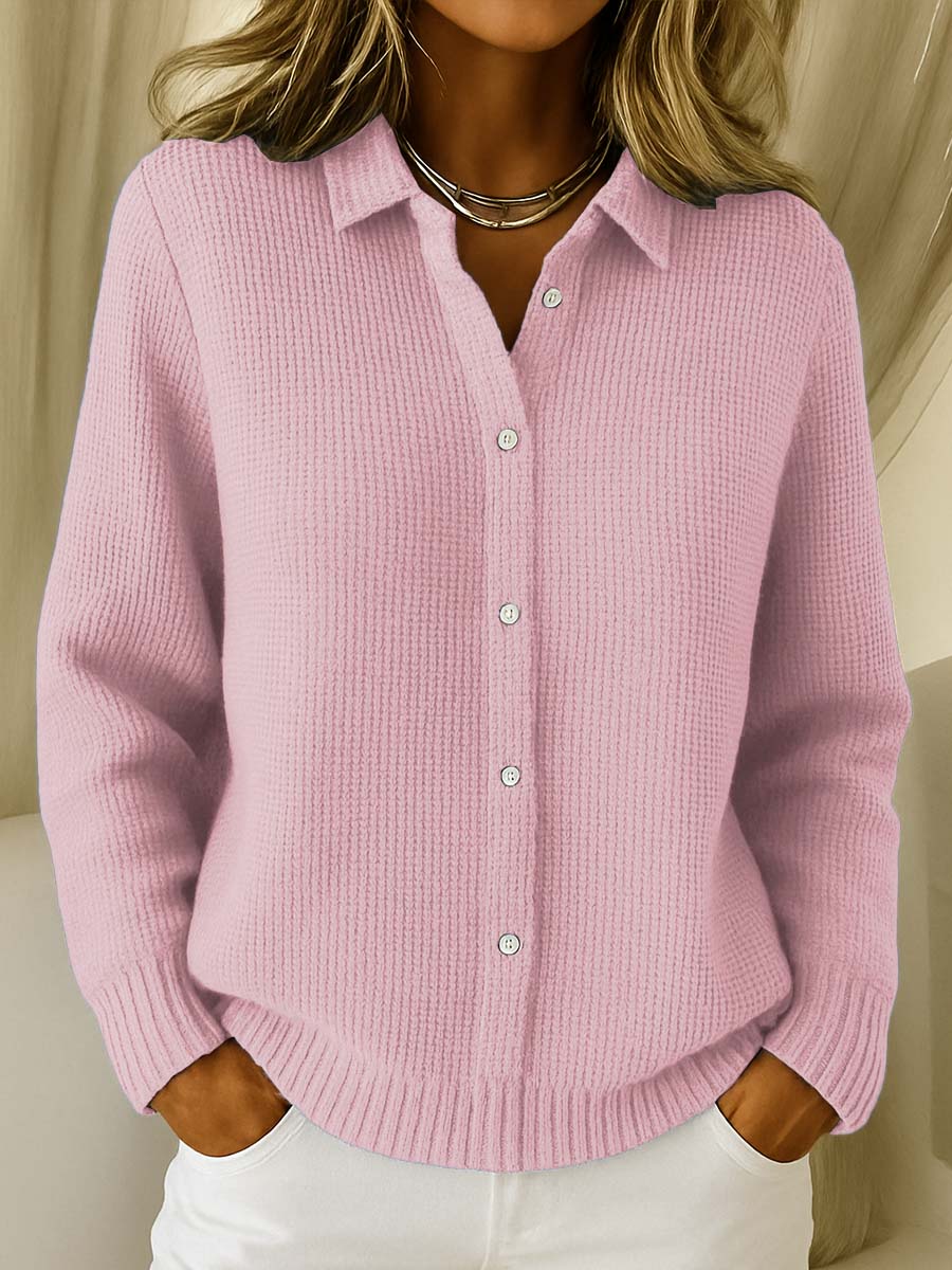 Lisa | Classic Knitted Button Cardigan