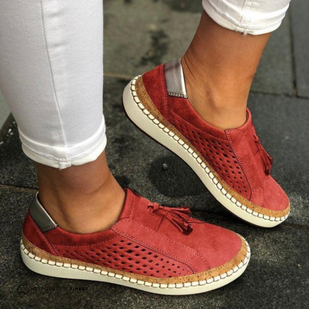 Brooklyn | Womens Slip On Platform Walking Shoes