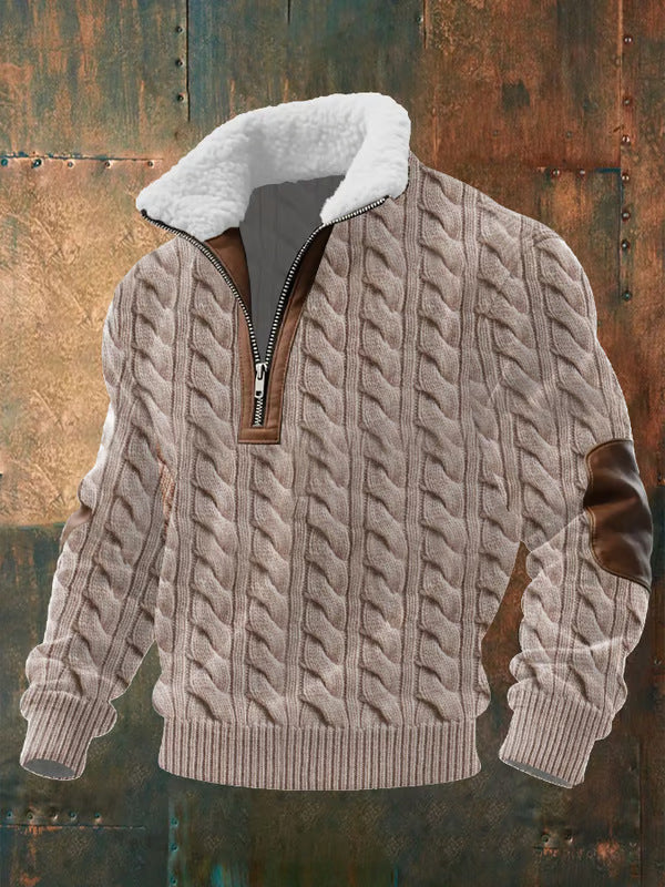 Ritsjack With Raised Collar And Lining