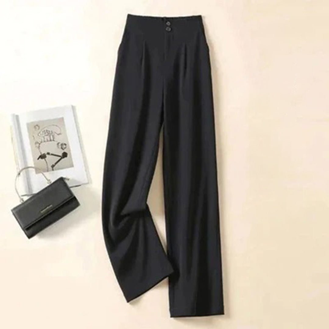 Charlotte | Linen Wide Leg Pants High Waisted Breathable Summer