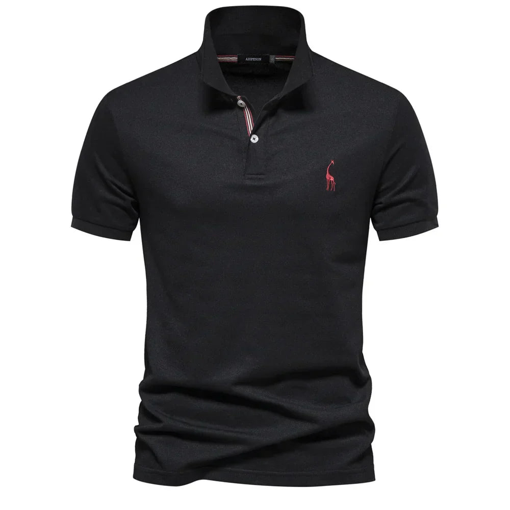 Austin | Men's Short Sleeve Button Polo Shirt