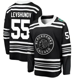 Men's Artyom Levshunov Chicago Blackhawks 2019 Winter Classic Jersey - Black Breakaway