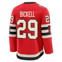 Men's Bryan Bickell Chicago Blackhawks Red 2025 Winter Classic Jersey - Black Premium