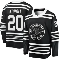 Men's Cliff Koroll Chicago Blackhawks Alternate 2019/20 Premier Jersey - Black Breakaway