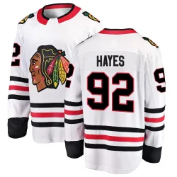 Men's Gavin Hayes Chicago Blackhawks Away Jersey - White Breakaway