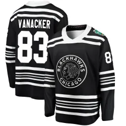 Men's Marek Vanacker Chicago Blackhawks 2019 Winter Classic Jersey - Black Breakaway