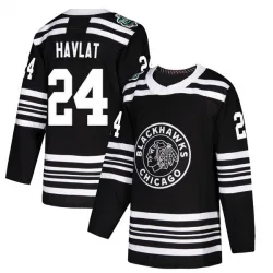 Men's Martin Havlat Chicago Blackhawks 2019 Winter Classic Jersey - Black Authentic