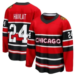 Men's Martin Havlat Chicago Blackhawks Red Special Edition 2.0 Jersey - Black Breakaway