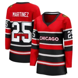 Women's Alec Martinez Chicago Blackhawks Red Special Edition 2.0 Jersey - Black Breakaway