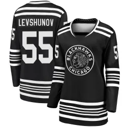 Women's Artyom Levshunov Chicago Blackhawks Alternate 2019/20 Premier Jersey - Black Breakaway