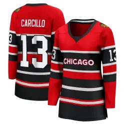 Women's Daniel Carcillo Chicago Blackhawks Red Special Edition 2.0 Jersey - Black Breakaway