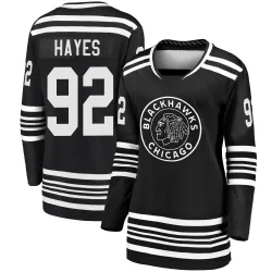 Women's Gavin Hayes Chicago Blackhawks Alternate 2019/20 Premier Jersey - Black Breakaway