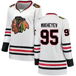 Women's Ilya Mikheyev Chicago Blackhawks Away Jersey - White Breakaway