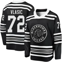 Youth Alex Vlasic Chicago Blackhawks Alternate 2019/20 Premier Jersey - Black Breakaway