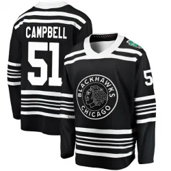 Youth Brian Campbell Chicago Blackhawks 2019 Winter Classic Jersey - Black Breakaway