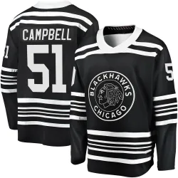 Youth Brian Campbell Chicago Blackhawks Alternate 2019/20 Premier Jersey - Black Breakaway