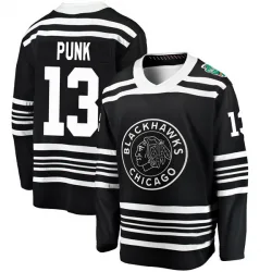 Youth CM Punk Chicago Blackhawks 2019 Winter Classic Jersey - Black Breakaway