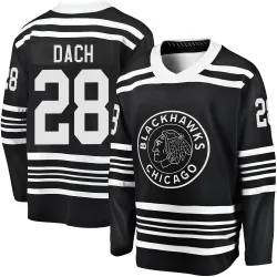 Youth Colton Dach Chicago Blackhawks Alternate 2019/20 Premier Jersey - Black Breakaway