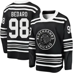 Youth Connor Bedard Chicago Blackhawks Alternate 2019/20 Premier Jersey - Black Breakaway