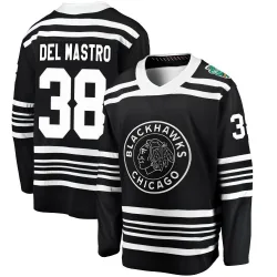 Youth Ethan Del Mastro Chicago Blackhawks 2019 Winter Classic Jersey - Black Breakaway