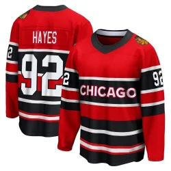 Youth Gavin Hayes Chicago Blackhawks Red Special Edition 2.0 Jersey - Black Breakaway