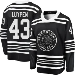 Youth Jalen Luypen Chicago Blackhawks Alternate 2019/20 Premier Jersey - Black Breakaway