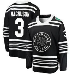 Youth Keith Magnuson Chicago Blackhawks 2019 Winter Classic Jersey - Black Breakaway