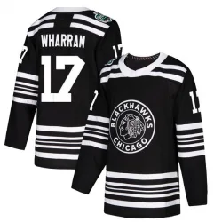 Youth Kenny Wharram Chicago Blackhawks 2019 Winter Classic Jersey - Black Authentic