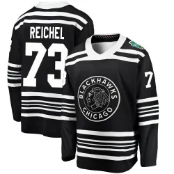 Youth Lukas Reichel Chicago Blackhawks 2019 Winter Classic Jersey - Black Breakaway