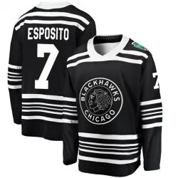 Youth Phil Esposito Chicago Blackhawks 2019 Winter Classic Jersey - Black Breakaway