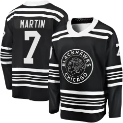 Youth Pit Martin Chicago Blackhawks Alternate 2019/20 Premier Jersey - Black Breakaway