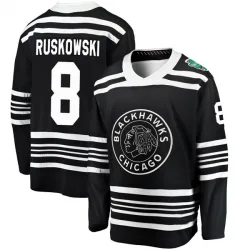 Youth Terry Ruskowski Chicago Blackhawks 2019 Winter Classic Jersey - Black Breakaway