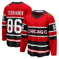 Youth Teuvo Teravainen Chicago Blackhawks Red Special Edition 2.0 Jersey - Black Breakaway