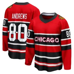 Youth Zach Andrews Chicago Blackhawks Red Special Edition 2.0 Jersey - Black Breakaway